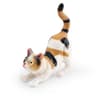 Artisan Ginger Tabby Sculpture  HandPainted Solid Simulation Cat  Executive Desktop  Home Studio Sa 7