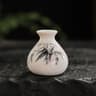 Artisan Dynasty Ceramic Miniature  Retro Storage Jar  Micro Vase  Executive Studio  Zen Sanctuary D 6