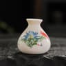 Artisan Dynasty Ceramic Miniature  Retro Storage Jar  Micro Vase  Executive Studio  Zen Sanctuary D 12