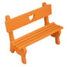 Artisan Miniature Garden Bench  Handcrafted Wooden Park Figurine  Executive Studio  Zen Sanctuary D 10