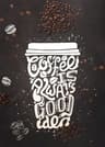 Artisan Brew Canvas  Nordic Coffee Cup  Bakery Chalkboard Art  Executive Kitchen  Cafe Sanctuary De 7