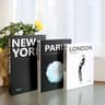 Artisan Curation Triptych  3Pack Designer Decorative Books  Executive Bookshelf  Modern Sanctuary D 9