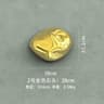 Gilded Geological Relief  3D Simulation Golden Stone Wall Art  Executive Suite  Minimalist Sanctuar 10