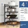 Nexus Modular Pot Rack  Adjustable MultiTier Kitchenware Organizer  UnderSink  Corner Sanctuary Dec 8