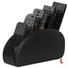 Hieroglyph Vault  Artisan PU Leather Remote Control Caddy  Desktop Organizer 13