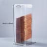 Vertical Bread Loaf Container  Airtight Clear Bread Box  Tall Sandwich Bread Saver 9