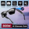 AI Smart Glasses With 8MP Sony Camera  RealTime Translation  Video Recording  Executive Augmented R 8