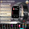 2026 AI Laser Diagnosis Smartwatch  ECGPPG Metabolic Health Tracker  Executive Uric Acid  Blood Lip 10