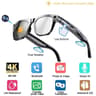 2026 AI Translation Smart Glasses  4K HD 8MP Video Recording  Photo Recognition  Executive Bluetoot 6