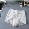 Boho Holiday Crochet Gallery  HighFidelity HollowOut LaceUp Shorts  Professional Summer Style 12