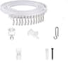 Plastic Bendable Curtain Track  Nano Silencer Hardware Logic 7