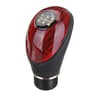 Wooden  PU Leather Shift Knob  5Speed Manual Lever Upgrade 7