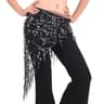 Sequined Tassel Hip Scarf  Technical Performance Articulation Logic 12