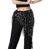 Sequined Tassel Hip Scarf  Technical Performance Articulation Logic 13