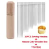 Self Threading Stainless Steel Sewing Needle And Quick Stitching Pin Set 10