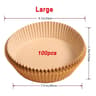 NonStick Disposable Air Fryer Parchment Paper Liners 8