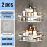 Space Aluminum NoDrill Wall Shelf And Sanitary Utility Interface 17