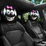 Universal Breathable HighElasticity Headrest Covers 2Piece Set 19