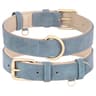 Soft Padded PU Leather Collar  Leash Set 6