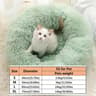 Plush Calming Donut Pet Bed 9