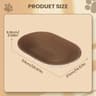 Oval Lounge Nest Corrugated Cat Scratcher 8