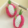 Dragon Fruit Plush Catnip Kicker Toy 6