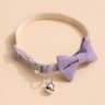 BowShaped Adjustable Cat Bell Collar 7