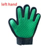 Silicone FiveFinger Pet DeShedding Grooming Glove 10