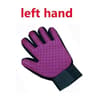 Silicone FiveFinger Pet DeShedding Grooming Glove 12