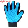 Silicone FiveFinger Pet DeShedding Grooming Glove 14