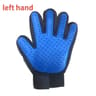 Silicone FiveFinger Pet DeShedding Grooming Glove 7