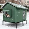 Elevated Outdoor Insulated Stray Cat Shelter 7