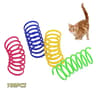 Colorful HighElasticity Wide Spring Cat Toy MultiPack 10