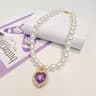 Exquisite Simulated Pearl Adjustable Cat Collar Necklace 6