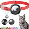 Reflective AirTag Breakaway Cat Collar With Bell 9