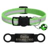 Customized Reflective Pet ID Collar With Nameplate 8