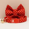 Adjustable Cat Collar With Bowknot  Safety Breakaway Buckle 16