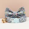 Adjustable Cat Collar With Bowknot  Safety Breakaway Buckle 24