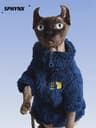 Thick Winter Warm Lambswool Coat For Hairless Cats And Small Dogs 8