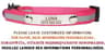 Custom Reflective Personalized ID Cat Collar With Safety Breakaway Buckle 9