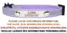 Custom Reflective Personalized ID Cat Collar With Safety Breakaway Buckle 15
