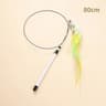 Telescopic Interactive Simulation Bird And Feather Cat Teaser Wand 7