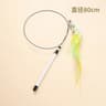 Telescopic Interactive Simulation Bird And Feather Cat Teaser Wand 8