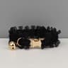 Personalized Lace Cat Collar With Custom Name Plate And Bell 8