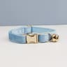 Stylish Adjustable Velvet Cat Collar With Bowknot And Free Personalization 12