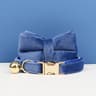 Stylish Adjustable Velvet Cat Collar With Bowknot And Free Personalization 15