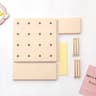 Modular Wall Pegboard Organizer Kit  Premium DamageFree Hanging Storage Rack 6