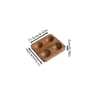 Premium Acacia Wood MultiCompartment Egg Holder  Rustic Countertop Storage Tray 7