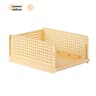 Stackable Wardrobe Storage Baskets  Multifunctional Foldable Closet Organizer Rack 9