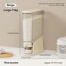 Premium Sealed Rice Bucket Dispenser  MoistureProof  InsectProof Grain Storage Container With Measu 9